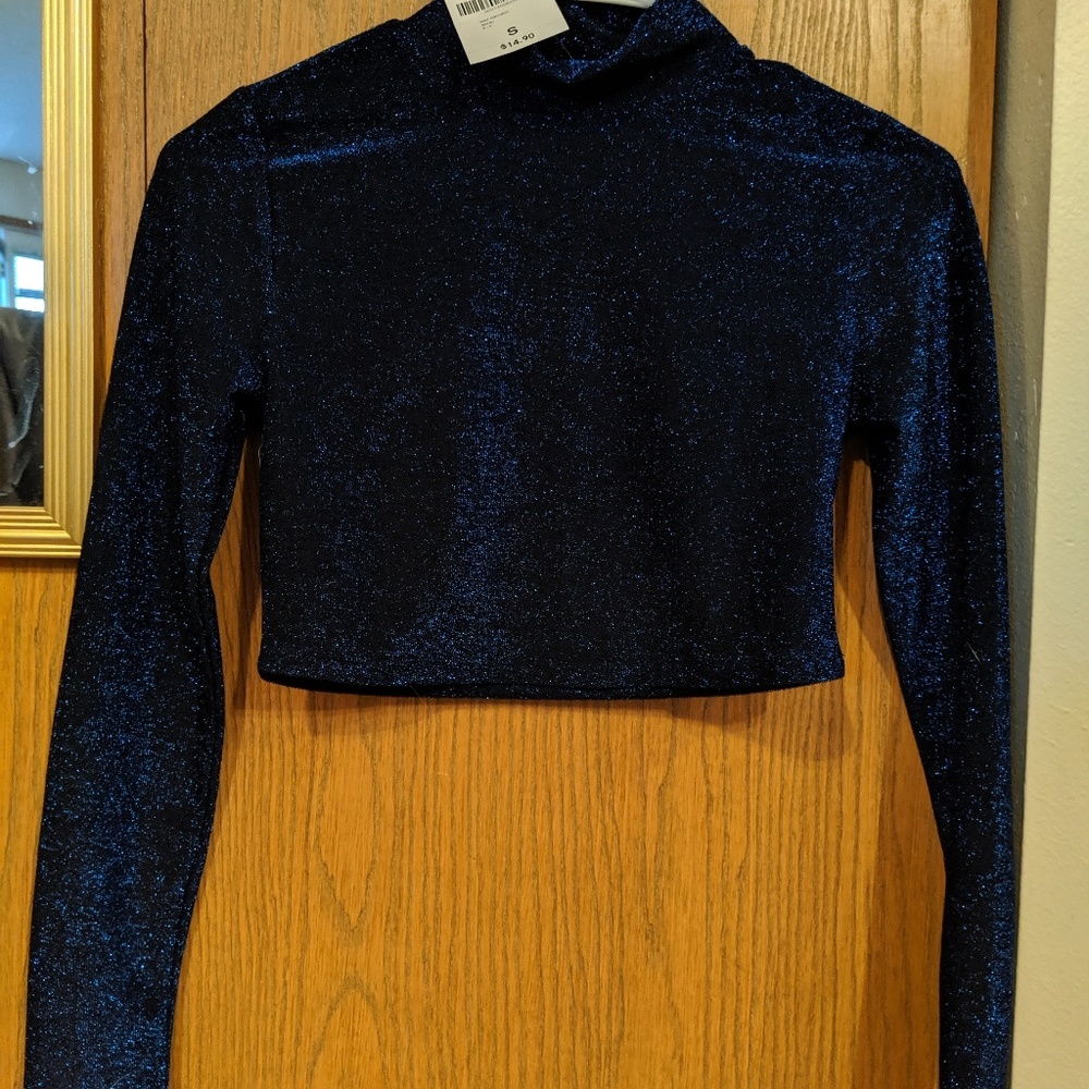 Forever 21 long sleeved crop top